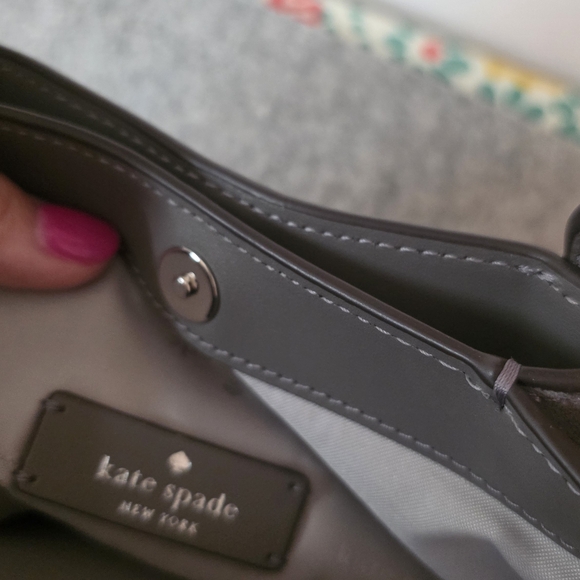 Kate Spade Suede Dumpling Satchel - Picture 8 of 10